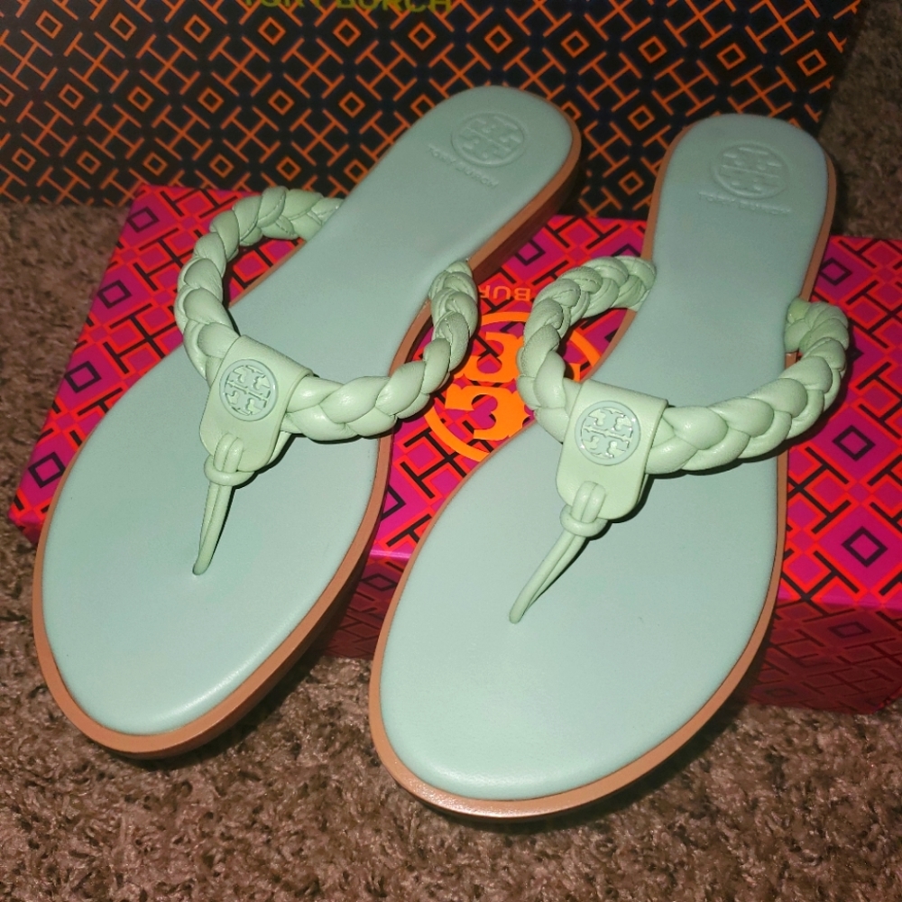 Tory Burch Miller Braided Brenton sandals